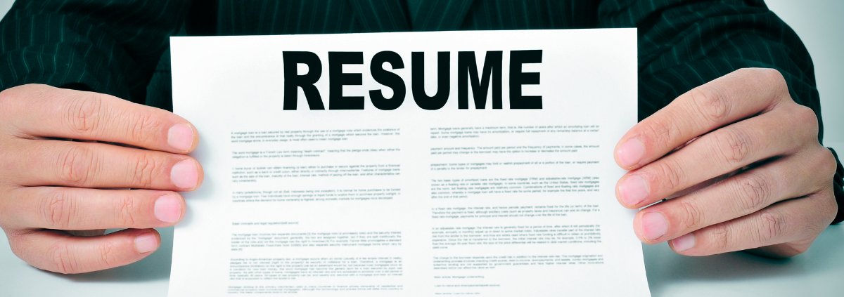 resume fonts